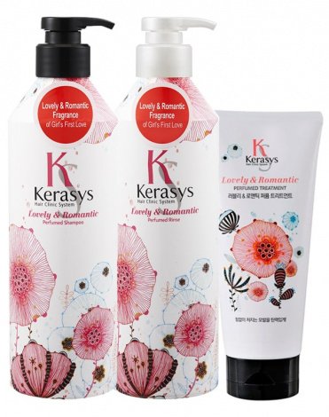 Шампунь для волос Romantic KeraSys, 600 мл 2