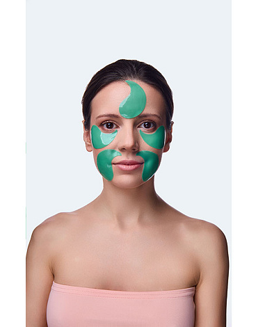 Патчи для глаз гидрогелевые омолаживающие с пептидами Beauty Style 10