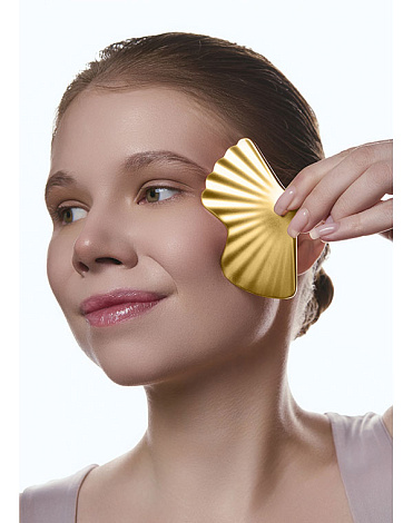Массажер Гуаша для лица и шеи «Gua Sha Ginkgo Leaf AMG336», CHEEKY GEMMY, Gezatone 8