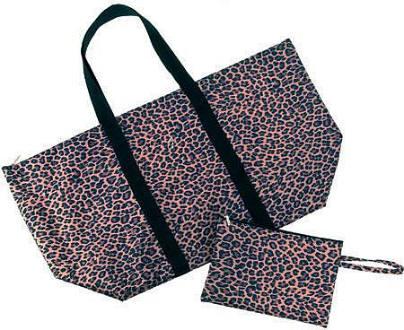 Косметичка (сумка) "леопардовая" большая, Janeke 1