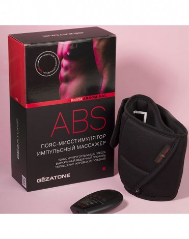 Пояс-миостимулятор для пресса Abdominal M10, Gezatone 8