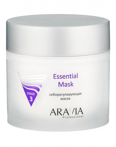 Себорегулирующая маска Essential Mask, ARAVIA Professional, 300 мл 1
