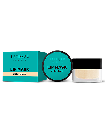 Маска для губ МОЛОЧНЫЙ ШОКОЛАД LIP MASK MILKY CHOCO, LETIQUE COSMETICS 1