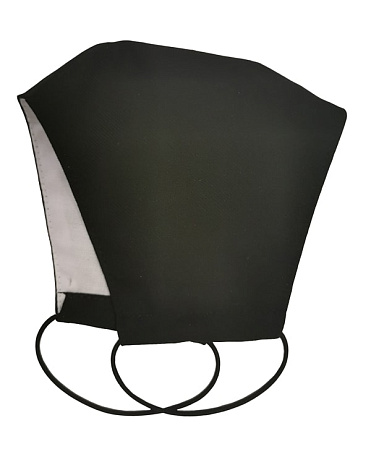 Маска многоразовая защитная (цвет черный), 1 шт 4