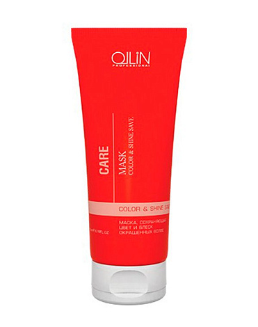 Маска сохраняющая цвет и блеск окрашенных волос Color&Shine Save Mask, Ollin 1