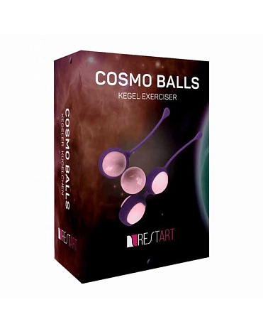 Тренажер Кегеля Cosmo Balls, RestArt 5