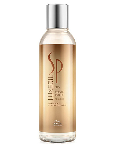 Шампунь для защиты кератина LuxeOil Keratin Protection Shampoo, Wella SP 1