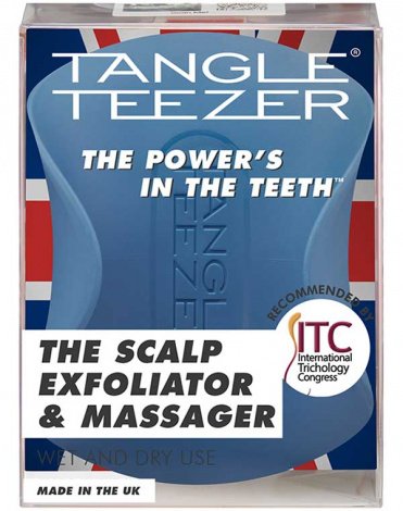 Щетка для массажа головы Tangle Teezer The Scalp Exfoliator and Massager Coastal Blue 6