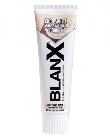 Зубная паста Вайт Кокос Coco White, BlanX, 75 мл 1