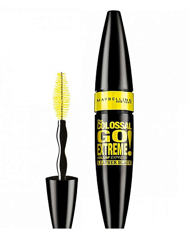 Тушь для ресниц экстра черный Volume Express Colossal Go Extreme, MAYBELLINE 1