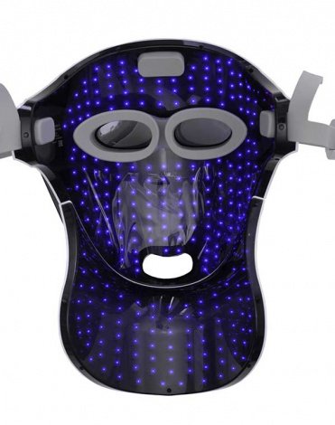 Светодиодная беспроводная LED маска для омоложения кожи лица и шеи m 1040 Gezatone 7