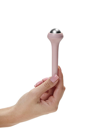 Роликовый массажер Гуаша со сменными роликами «Gua Sha Serum Infusion Roller AMG337» CHEEKY GEMMY, Gezatone 4