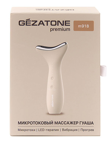 Микротоковый массажер гуаша с LED m918, Gezatone 8