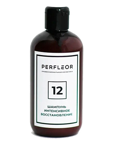 Шампунь для волос интенсивное восстановление 12, Perfleor 1