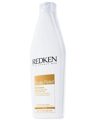 Шампунь очищающий для жирной кожи головы Scalp Relief, Redken, 300 мл 2