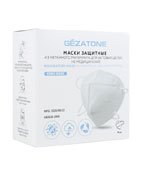 Маска-респиратор для лица защитная от вирусов (KN95/FFP2), набор 10шт, Gezatone Маска-респиратор для лица защитная от вирусов (KN95/FFP2), набор 10шт, Gezatone