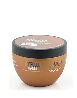 Маска для волос восстанавливающая с маслом арганы и кератином NUSPA, Morocco Argan Oil, 250 мл 1