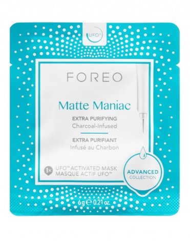 Маска для лица для жирной кожи Matte Maniac Mask, Foreo, 6 шт х 6 г 2