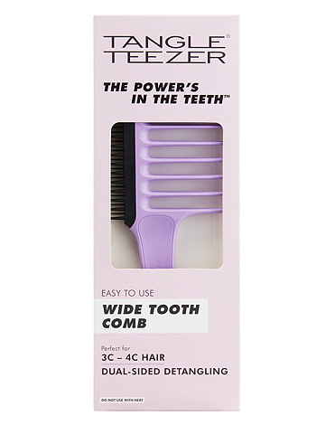 Расческа-гребень Tangle Teezer Wide Tooth Comb Purple Passion 3