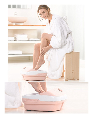 Гидромассажная ванночка для ног FB 20, Beurer, белый/розовый 5