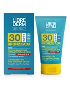 Солнцезащитный крем SPF 30 с Омега 3-6-9 и термальной водой Bronzeada, Librederm, 150 мл Солнцезащитный крем SPF 30 с Омега 3-6-9 и термальной водой Bronzeada, Librederm, 150 мл