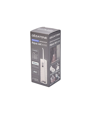 Портативный ирригатор для зубов и полости рта Aqua Jet AI100, Gezatone 12