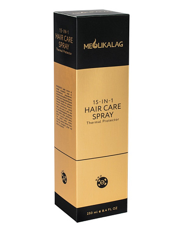 Несмываемый спрей термозащита для волос 15-в-1, 250 мл, MEOLI 5