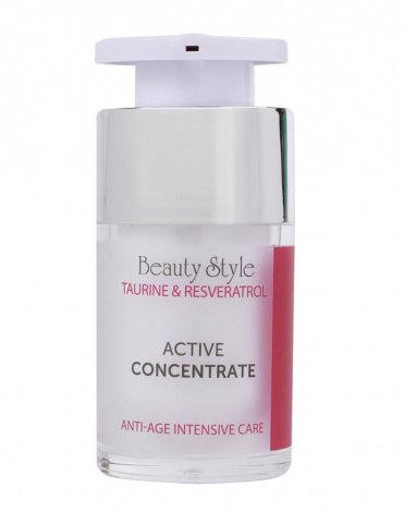 Активный концентрат Anti Age plus "Taurine & Resveratrol", Beauty Style, 15 мл 2