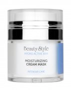 Увлажняющая крем-маска "Hyaluron - hydro active" с аминокислотами, Beauty Style, 50 мл Увлажняющая крем-маска "Hyaluron - hydro active" с аминокислотами, Beauty Style, 50 мл