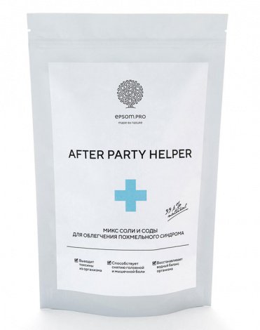Смесь "After party helper" для детокса и облегчения похмельного синдрома 1 кг Epsom.pro 1