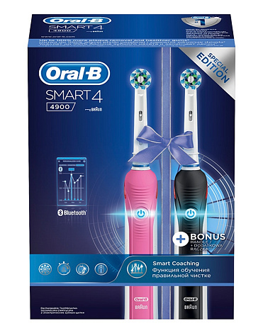 Набор электрических зубных щеток: ORAL-B 4900/D 601.525.3H 3