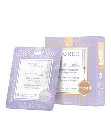 Коллагеновая маска для лица Youth Junkie Mask, Foreo, 6 шт х 6 г 3