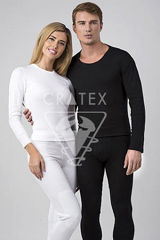Термобельё женское (цв. белый) р. XS, Cratex 3