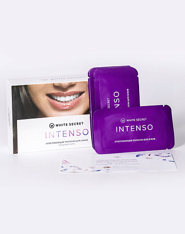 Отбеливающие полоски Intenso 14 саше White Secret 6