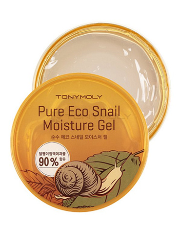 Гель с экстрактом муцина улитки Pure Eco Snail Moisture Gel, Tony Moly 3