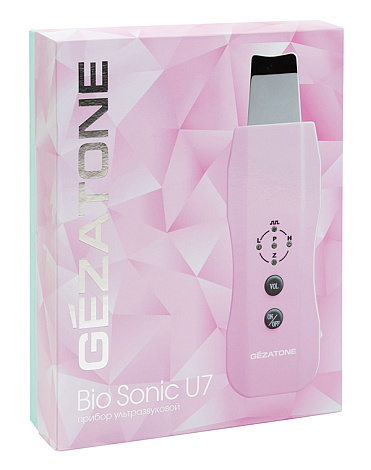 Аппарат для ультразвуковой чистки лица Bio Sonic U 7, Gezatone 3