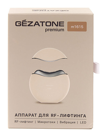 Аппарат микротоки и RF лифтинг для омоложения лица m1615, Gezatone 8