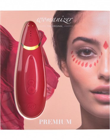 Стимулятор с уникальной технологией Pleasure Air Premium, красный, Womanizer 5