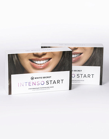 Отбеливающие полоски Intenso Start 7 саше White Secret 5