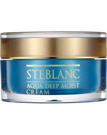 Крем для лица глубокое увлажнение Aqua Deep Moist Cream Steblanc 1