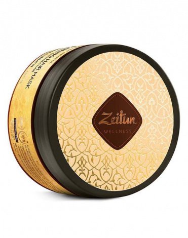 Маска   для сильно поврежденных волос "Ритуал восстановления" с аргановым   маслом и кератином Zeitun	 2