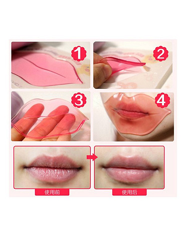 Маска для губ Kiss Kiss Lovely Lip Patch, Tony Moly 2