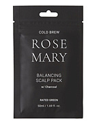 Маска для кожи головы восстанавливающая с соком розмарина Balancing Scalp Pack (Charcoal) 50мл Rated Green Маска для кожи головы восстанавливающая с соком розмарина Balancing Scalp Pack (Charcoal) 50мл Rated Green