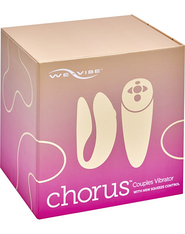 Вибромассажер с двойной стимуляцией розовый Chorus, We-Vibe 3