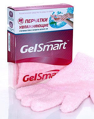 Перчатки увлажняющие с экстрактом зеленого чая GelSmart, Beauty Style 4