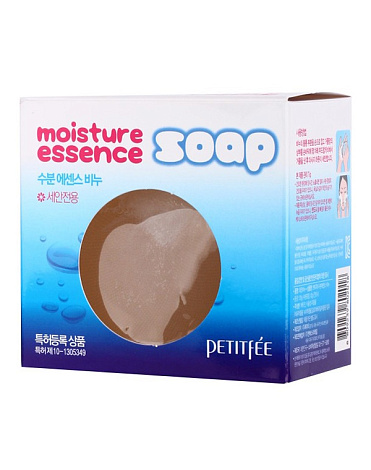 Мыло для лица гидрогелевое увлажняющее и очищающее Moisture essence Soap, Petitfee, 120 гр 2