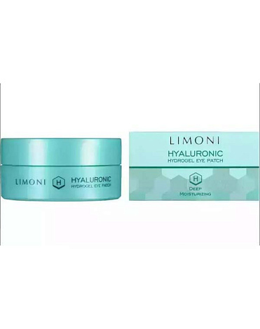 Патчи для век гидрогелевые с гиалуроном Hyaluronic Hydrogel Eye Patch 60 шт LIMONI 5