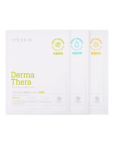 Гидрогелевая маска для лица "Derma Thera Bio" увлажняющая, It's Skin, 25 мл 2