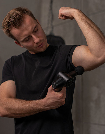 Перкуссионный массажер для тела и лица REBIVE EX FIT, MYTREX 11