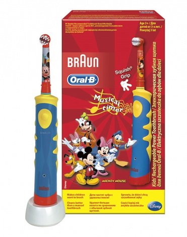 Электрическая зубная щетка Braun Oral-B D 10.513 K Mickey Kids (6/450) 3